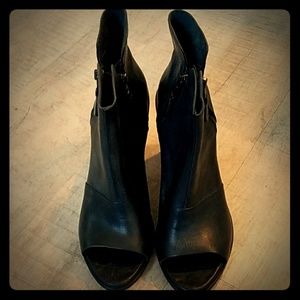 Rag & Bone Black Ankle Booties